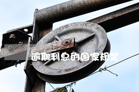 逾期利息的国家规定 逾期利息的国家规定