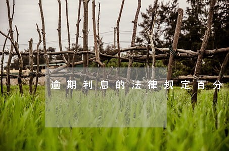 逾期利息的法律规定百分之多少 逾期利息的法律规定百分之多少
