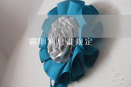 逾期利息谁规定 逾期利息谁规定