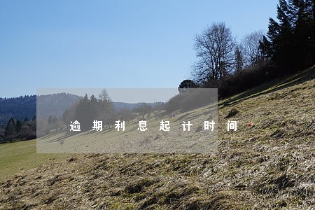 逾期利息起计时间 逾期利息起计时间