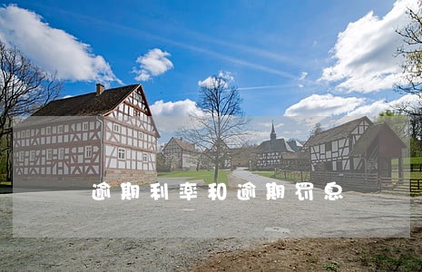 逾期利率和逾期罚息 逾期利率和逾期罚息