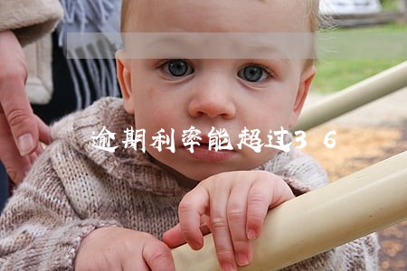 逾期利率能超过36