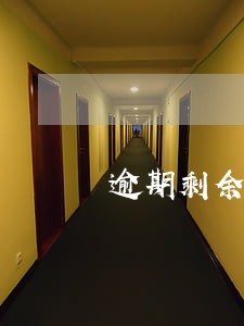 逾期剩余未还本金 逾期剩余未还本金