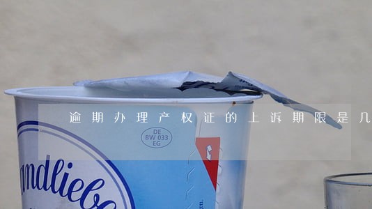 逾期办理产权证的上诉期限是几年 逾期办理产权证的上诉期限是几年