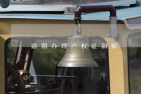 逾期办理产权证调解 逾期办理产权证调解