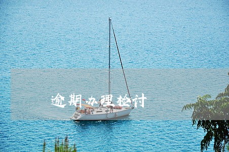 逾期办理检讨
