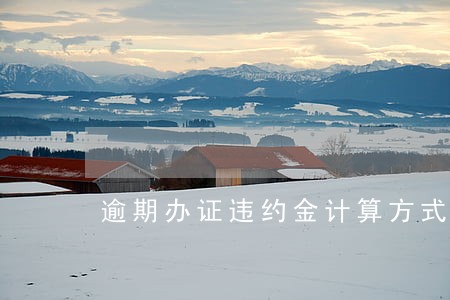 逾期办证违约金计算方式 逾期办证违约金计算方式