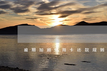 逾期加剧信用卡还款规则生变 逾期加剧信用卡还款规则生变
