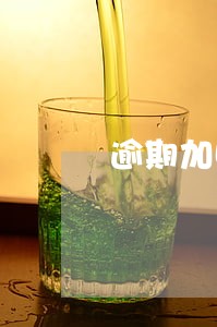 逾期加收罚款