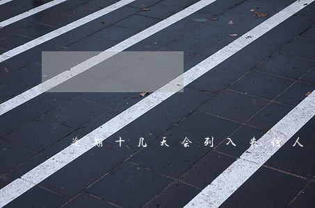 逾期十几天会列入失信人员名单吗 逾期十几天会列入失信人员名单吗
