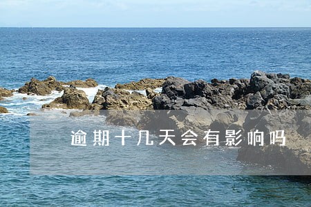 逾期十几天会有影响吗