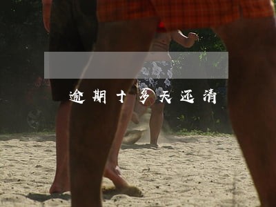 逾期十多天还清