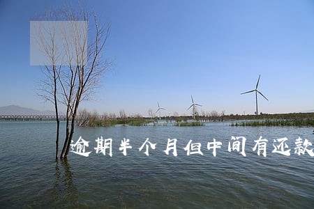 逾期半个月但中间有还款 逾期半个月但中间有还款