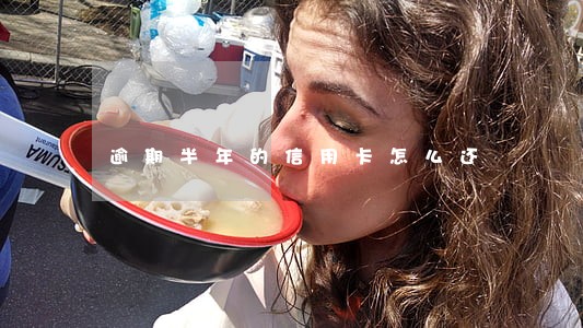逾期半年的信用卡怎么还