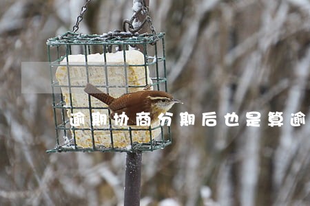 逾期协商分期后也是算逾期了吗 逾期协商分期后也是算逾期了吗