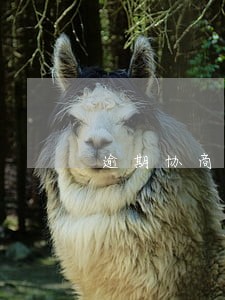 逾期协商吧 逾期协商吧