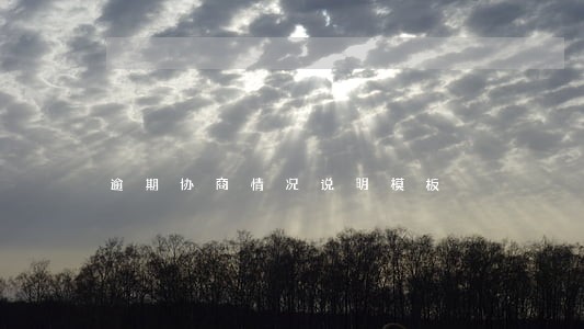 逾期协商情况说明模板 逾期协商情况说明模板