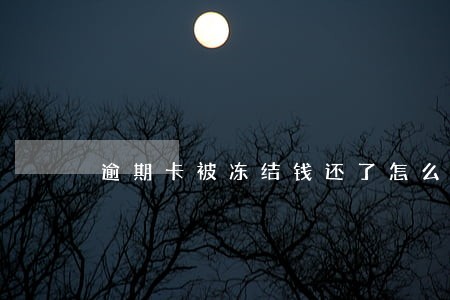 逾期卡被冻结钱还了怎么还不恢复 逾期卡被冻结钱还了怎么还不恢复