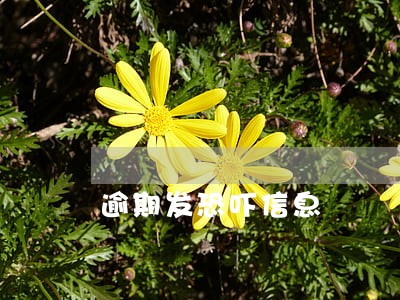 逾期发恐吓信息 逾期发恐吓信息