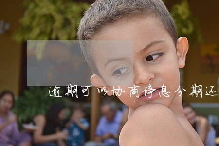 逾期可以协商停息分期还本吗 逾期可以协商停息分期还本吗