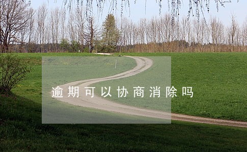 逾期可以协商消除吗 逾期可以协商消除吗