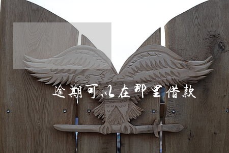 逾期可以在那里借款 逾期可以在那里借款