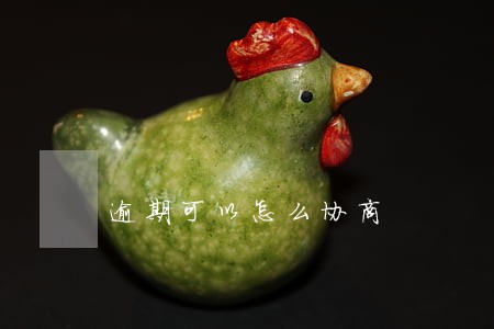 逾期可以怎么协商 逾期可以怎么协商