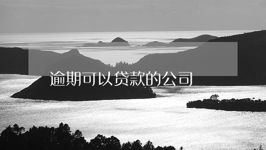 逾期可以贷款的公司 逾期可以贷款的公司