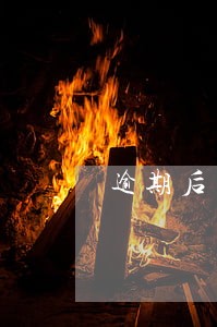 逾期后不能办理分期了 逾期后不能办理分期了
