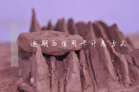 逾期后信用卡计息方式 逾期后信用卡计息方式