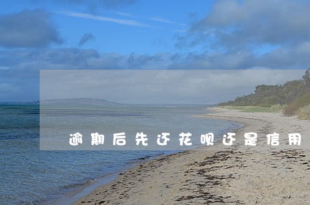 逾期后先还花呗还是信用卡