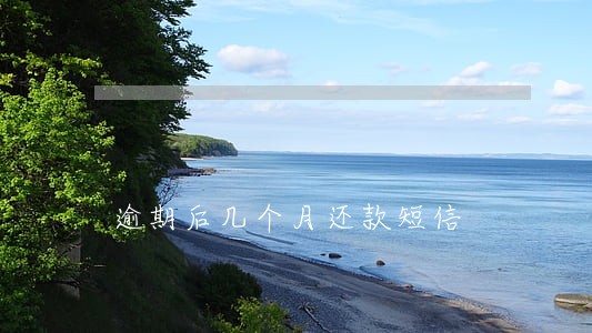 逾期后几个月还款短信 逾期后几个月还款短信