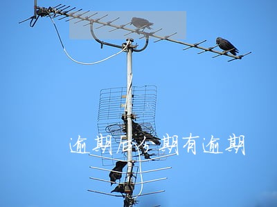 逾期后分期有逾期 逾期后分期有逾期