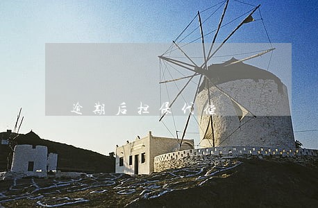 逾期后担保代偿