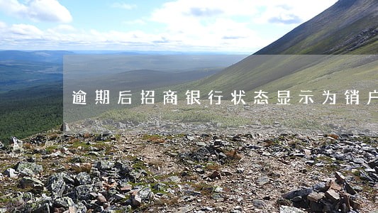 逾期后招商银行状态显示为销户 逾期后招商银行状态显示为销户