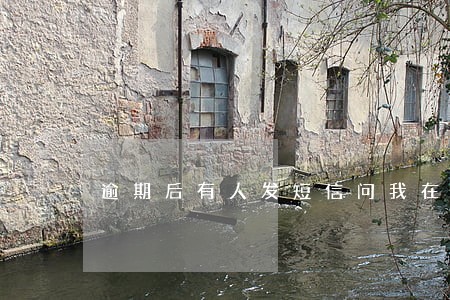 逾期后有人发短信问我在哪 逾期后有人发短信问我在哪