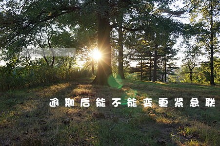 逾期后能不能变更紧急联系人 逾期后能不能变更紧急联系人
