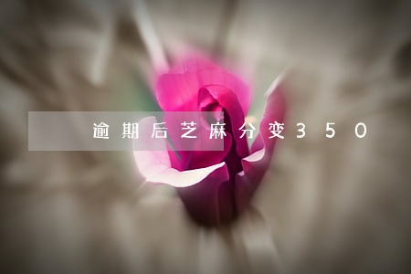 逾期后芝麻分变350 逾期后芝麻分变350