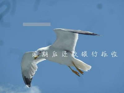 逾期后还款银行拒收 逾期后还款银行拒收
