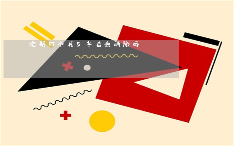 逾期四个月5年后会消除吗