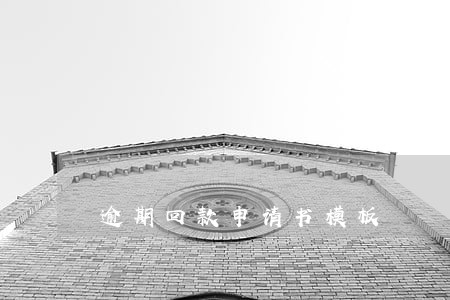 逾期回款申请书模板 逾期回款申请书模板