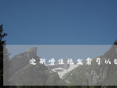 逾期增值税发票可以抵扣的有 逾期增值税发票可以抵扣的有