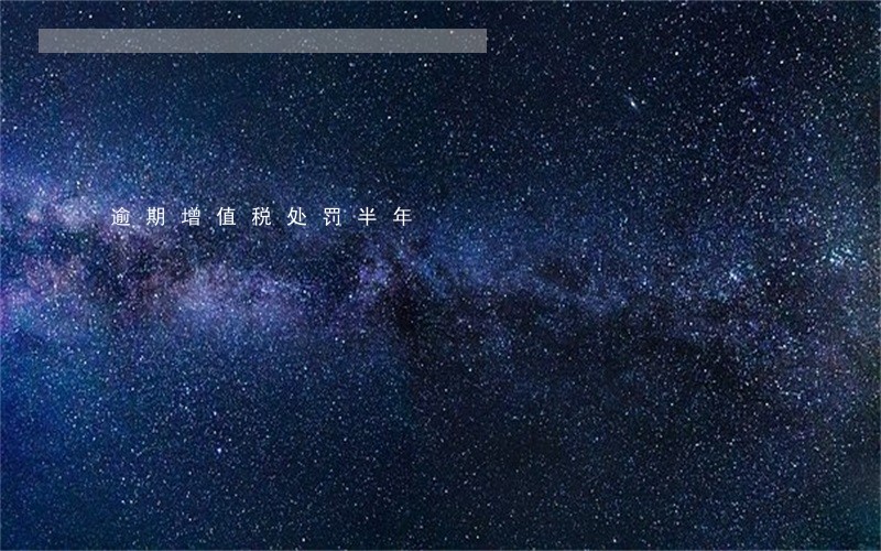 逾期增值税处罚半年 逾期增值税处罚半年