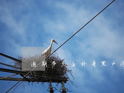逾期多久会终身黑户浮 逾期多久会终身黑户浮