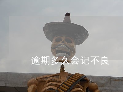 逾期多久会记不良 逾期多久会记不良