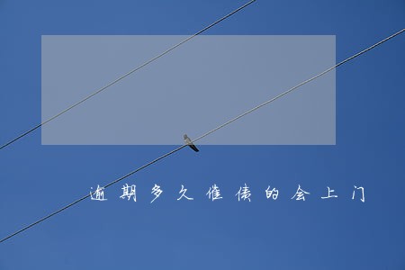 逾期多久催债的会上门 逾期多久催债的会上门