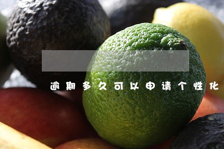 逾期多久可以申请个性化分期 逾期多久可以申请个性化分期