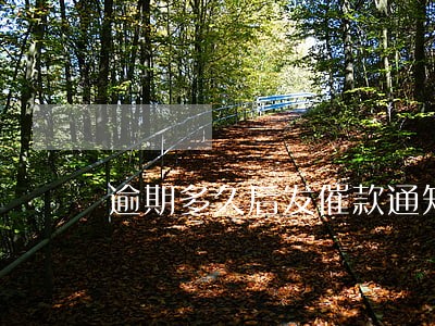 逾期多久后发催款通知 逾期多久后发催款通知