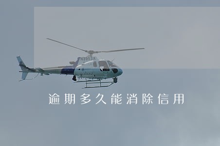 逾期多久能消除信用 逾期多久能消除信用