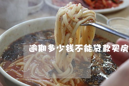 逾期多少钱不能贷款买房 逾期多少钱不能贷款买房
